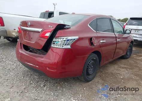 2015 Nissan Sentra Fe+ S/S/Sl/Sr/Sv из США, поврежденный, VIN 3N1AB7APXFY213462